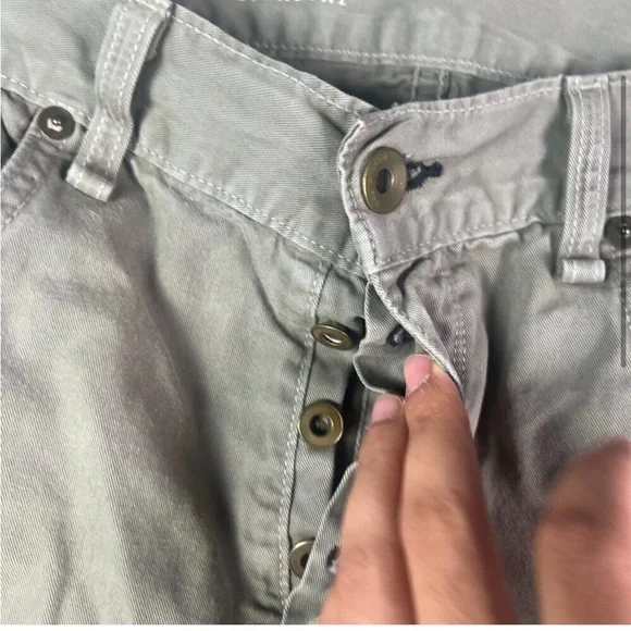 Rag & Bone Pants Mens 31x34 Khaki Brown RB 15X Slim Straight Tailored Workwear - Picture 2 of 8